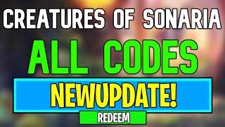 New Creatures of Sonaria Codes  Roblox Creatures of Sonaria Codes May 2024 [upl. by Benildas870]