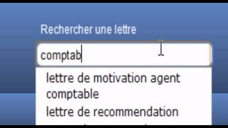 lettre de motivation pour un comptable [upl. by Slavin]