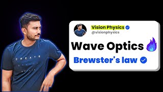 Wave Optics  Brewsters law  Class 12 Physics ‪VisionPhysics [upl. by Doerrer8]