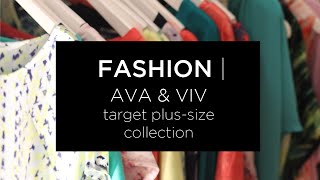 PlusSize Fashion Preview  AVA amp VIV Target Collection [upl. by Fredelia169]