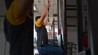 Wide Grip Lat Pulldown Build a Wider Stronger Back  gym lover 101 [upl. by Aerb]