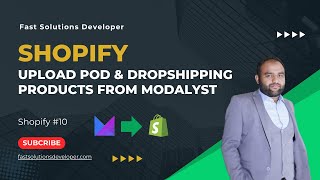 How to Add Products to Shopify Store from ModalystPrint on Demand 2024Fast Solutions Developer [upl. by Philipines]