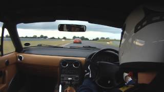 Mk1 MX5 stock vs Mk1 MX5 turbo at Snetterton [upl. by Greerson805]