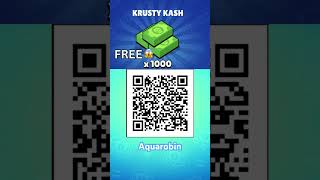 Scan the QR code for 1000 free crusty cash 🤑 [upl. by Kreis]