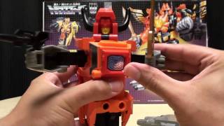 G1 Predacon TANTRUM Predaking Part 2 EmGos Transformers Reviews N Stuff [upl. by Fasto]