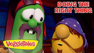 VeggieTales  Doing The Right Thing  30 Steps to Being Good Step 22 [upl. by Yesdnil681]