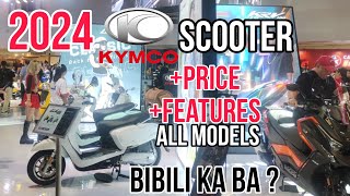 Pinaka Kompletong Presyo ng Kymco Scooter SRP DP Monthly Specs amp Feature All Models [upl. by Aerdnaid]