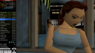 Tomb Raider 2 Any Glitched SS Speedrun 4952 RTA Outdated [upl. by Ahseele]