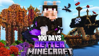 I Survived 100 Days in Better Minecraft Hardcore [upl. by Daria]