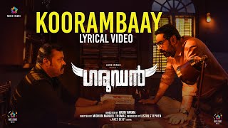 Koorambaay Lyrical Video  Garudan  Suresh Gopi  Biju Menon  Jakes Bejoy  Arun Varma  Anvar Ali [upl. by Farica]