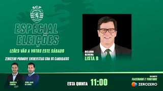 ESPECIAL ELEIÇÕES SPORTING  Entrevista a Ricardo Oliveira [upl. by Ynnel]