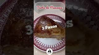 Deliciosa TARTA de MANZANA 🍏 3 Pasos Súper Fácil [upl. by Thgirw403]