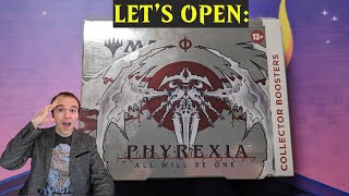 Phyrexia Collector Boosters What Will I Open In My All Will Be One Box  Magic The Gathering MTG [upl. by Jenette]