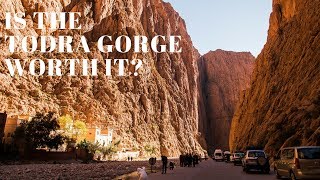 Visiting the TODRA GORGE MOROCCO [upl. by Eenwat]