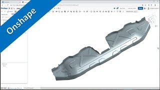 Crossbeam Part 1  Onshape Training  Part Design [upl. by Anerat]