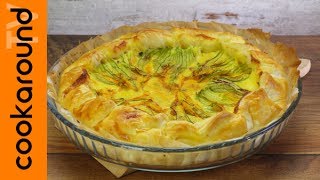 Torta salata ai fiori di zucca [upl. by Patsis]