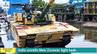 Defence NewsIndia unveils New Zorawar light tank China Unveils New J31B Stealth Aircraft amp [upl. by Analed]