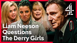 Liam Neeson Faces His TOUGHEST Challenge Yet  Derry Girls Season 3  Channel 4 [upl. by Nitsyrk]