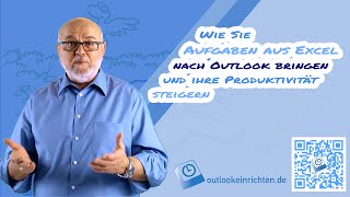 Outlook einrichten und produktiv nutzen OutlookAufgaben aus Excel [upl. by Yahsel]