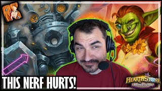 THIS MECH NERF HURTS  Hearthstone Battlegrounds [upl. by Deutsch]