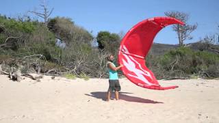 Kitesurfen Tutorial Starten und Landen  Launching and Landing a Kite  AllYouCanSurf [upl. by Niowtna]