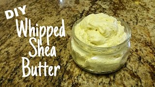 DIY Whipped Shea Butter [upl. by Nnylsaj225]