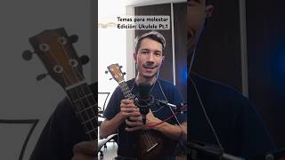 Canciones para molestar a tu banda Edición Ukulele  shorts meme ukelele uke tabs [upl. by Ysiad]