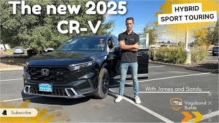 2025 HONDA CRV SPORT TOURING HYBRID [upl. by Jeralee785]