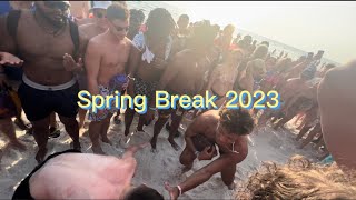 SPRING BREAK 2023 VLOG  PANAMA CITY BEACH Public Interview What’s your 🚩 [upl. by Maddocks]