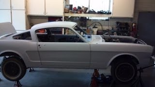 1965 Mustang Fastback Restoration Project Undercarriage inspection all original [upl. by Suravart]