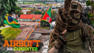 Airsoft na Expointer  Bah tchê joguei com os guri foi afudê só disparo tri [upl. by Storer]