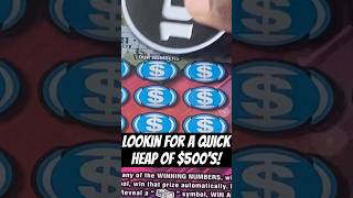 Check Me 😱SWAG😱Out⁉️ 5 Lottery Scratch Off Ticket Quick Win‼️ Mo Lottery Scratchers‼️ [upl. by Leanard]