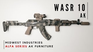 Modern AK Build  Midwest Industries Alfa Series [upl. by Telfore]