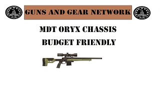 MDT Oryx Chassis Savage Model 10 Budget Friendly [upl. by Ahsiekel]