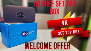 Jio Set Top Box  Free Jio Set Top Box  Jio Fiber  Jio Giga Fiber [upl. by Strander]