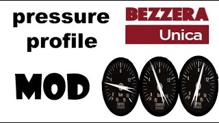 Pressure profile MOD on Bezzera Unica [upl. by Mccormac]