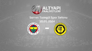 Fenerbahçe – Çankaya Üniversitesi U18 Kızlar Türkiye Şampiyonası Çeyrek Final [upl. by Drarreg]