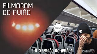 LUZES E SONS PERTURBADORES REGISTRADOS DE AVIÃO NOS EUA [upl. by Ecirtnahs160]