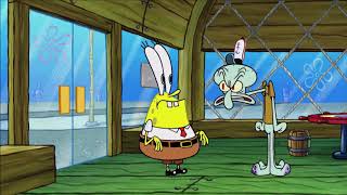 SpongeBob Clip Squidward Quits From Boss For a Day [upl. by Selij]