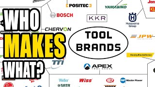 Who Owns Your Favorite Power Tool Company 2023 [upl. by Eemyaj]