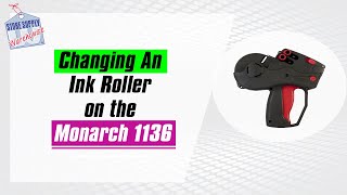 How to Change an Ink Roller on Your Monarch Model 1136 2Line Pricing Gun [upl. by Veriee]