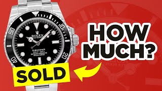 SOLD My Rolex Submariner Why How Much [upl. by Daitzman]