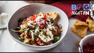 Chili Beef Nachos Recipe  Big Night In [upl. by Ahsiekin412]