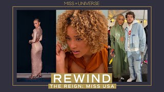 Miss USA Elle Smith RECAPS HER YEAR AS MISS USA  REWIND  Miss Universe [upl. by Hgielime]