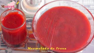 Cómo preparar mermelada de fresa [upl. by Anetsirk]