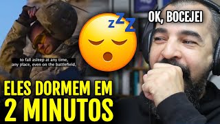 TÉCNICA MILITAR para DORMIR RÁPIDO  Saúde na Rotina [upl. by Eimmit]