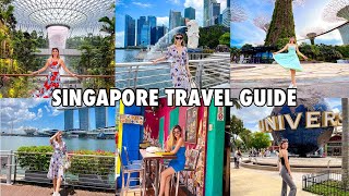 SINGAPORE TRAVEL GUIDE 4 days itinerary  expenses  Jen Barangan [upl. by Geminian60]