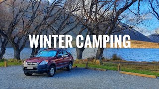 Winter Car Camping and Hiking in the Snow [upl. by Des433]