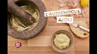 LAUTHENTIQUE AÏOLI  LE VRAI 😜 tuto recette 👍 La petite bette [upl. by Noslien]