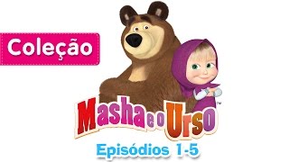 Masha e o Urso  Сoleção 3 Episódios 15 Desenho Animado  Compilação de 30 mins [upl. by Durkee829]